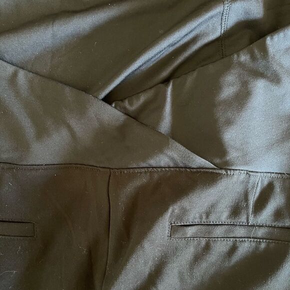 Isabel by isabel&Ingrid black over the belly maternity skinny ankle pants sz 14 - Picture 6 of 8